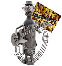 BRUBAKER Portabottiglie da Vino Regalo - Chitarrista, Musicista