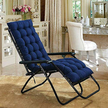 zcm Cuscino del Sedile 48x125 Cuscino Reclinabile Cuscino per Sedie A Dondolo Patio Esterno