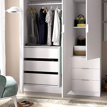 Homekit - Cassettiera per interni, 60 x 60 x 45 cm, colore: bianco