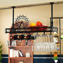 Classico Wine Rack Wine Glass Rack Hanging Upside Down Nero MULTISIZE Calice Rack Living Room Bar Decoration