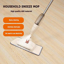 SSAYY Spray Mop Mop per Pavimenti Spray con 2 Cuscinetti Riutilizzabili in Microfibra Mop per Rotazione A 360 Gradi Mop per Cucina Domestica Piastrelle in Fibra per La Pulizia del Pavimento