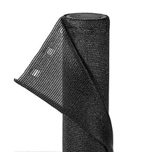 Rivestimento per staccionate, protezione vista all’85%, larghezza: 1,5 m, colore: nero (al metro)