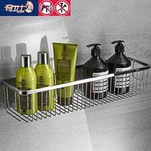 DZHTWSRYGR Bathroom Corner Shelf Stainless Steel Mirror Storage Basket Bathroom Storage Rack
