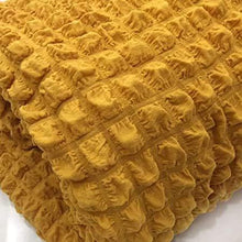 il dolce stile della tua casa Copridivano Universale Voila' irge 2 3 4 Posti Elasticizzato con Volant gonnella (Beige, 3 posti) - Arredi Casa