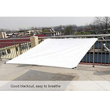 Panno ombreggiante Bianco, Rete da Ombra A Effetto Serra per Serre del 90%, Telo A Paralume con ANSE di Rinforzo per Piante da Giardino, 130 G/M² (Size : 1×2m)
