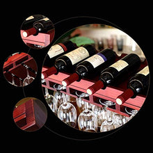 Classico, scaffale da bar a soffitto, per vino, da parete, porta bottiglie e vetro, decorazione per la casa e la cucina | Multi funzione