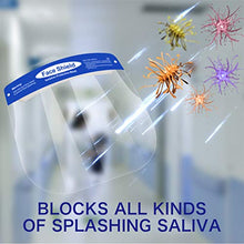 HEALLILY 2 Pezzi di Protezione Completa per La Protezione del Viso in Plastica Trasparente a Prova di Schizzi