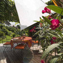 Windhager 10975 Tenda a vela Patio (3,6 x 3,6 x 3,6 m), bianco