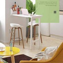 N/Z Daily Equipment Home Office Fold Down Table Wall Mounted Floating Desks for Small Spaces Foldable Bar Table Folding Table Wall Hanging Mini Bar Table