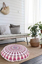 Ganesham Indiano Cuccia Boemia Meditazione Cuscino di Pouf ottomano Boho