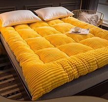 Materasso Futon Materasso Tatami Giapponese Spesso E Morbido Tappetino Pieghevole Dormitorio Studentesco Dormitorio,Yellow-120 * 200cm