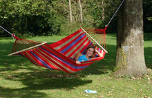 Amazonas Hammock EL-1070000 Aruba Amaca Cayenne, Rosso, 310x80x5 cm