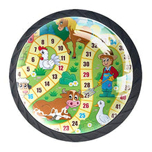 Confezione da 4 pomelli con viti per armadietti da cucina, cassettiera, cassettiera, armadietti, comodini, librerie, giochi da tavolo