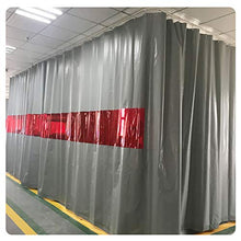 LSXIAO Tenda della Saldatura, Copertura della Parete della Tenda del PVC, 650g per Metro Quadrato Chiaro Rosso Finestra con Occhiello in Rame per Il Magazzino, Riparazione Auto, Edificio