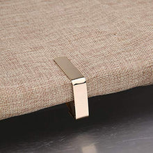 Changor - Clip per tovaglia, in acciaio inox, resistente alla ruggine (oro)