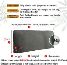 Copritestata Letto Matrimoniale Elastica, Copertura Per Testiera Per Letto Copri Testata Letto, Fodera Elastica Protezione, Premium All-Inclusive Cover,C-150~170cm