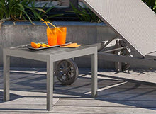 PRGN Tavolo Basso Lou 40X36X40CM Grafite ARREDO Giardino