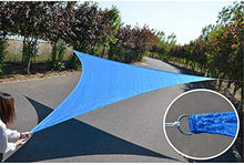 Triangolo Sand Sole Ombra Vela Canopy Blocchi UV Tenda da Sole, Impermeabile Patio per Esterni Giardino del Cortile del Cortile Sunscreen Calancy Sunsail,5.03 * 5.03 * 5.03M