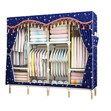 Guardaroba Hanger Piano Camera da Letto al Coperto con Coperchio Antipolvere Stendino Semplice Armadio XINYALAMP
