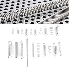 Kit assortimento molle per l'industria della compressione, 200 pezzi/set 20 misure Kit assortimento molle per estensione della compressione in acciaio al carbonio con scatola