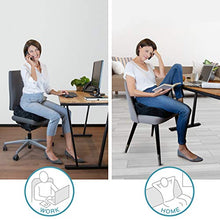 bonmedico Rialzo per Sedia Portatile, Cuscino a Cuneo Ergonomico Ideale Come Cuscino da Divano e Cuscino per Sedia da Ufficio – Alzasedia Perfetto Come Cuscino per Sedia a Rotelle