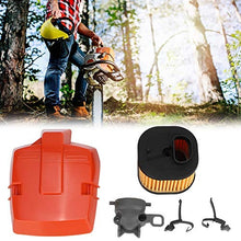 Rockyin HD Air Filter Holder Fit for Husqvarna 372XP 362 371 365 Adattatore di aspirazione Chainsaw