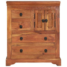 vidaXL - Sideboard 62 x 30 x 75 cm Akazie Massivholz