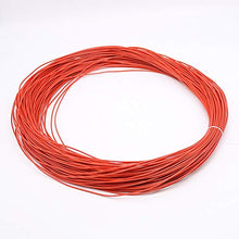 Materiale per tessitura in rattan sintetico sintetico in rattan sintetico, 500 g, colore: rosso