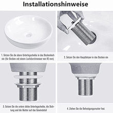 Weare Home Scarico lavello in stile rétro semplice, in ottone, con piletta a pressione
