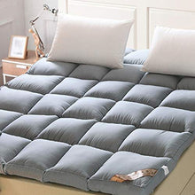 Camera da Letto Letto a Dormire Pad Giudizi Bed Leggero Materasso (Colore : Grigio, Dimensione : 180x200cm)