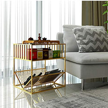 WALNUTA Modern Light Ferro Battuto Comodino Nordic Semplice Vetro Laterale Gabinetto Camera Governo di immagazzinaggio Metallo Angolo Gabinetto