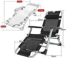 CCLLA Lettini da Sole Leggeri Sedia a Sdraio da Giardino a gravità Zero Sedia da Giardino Sedia a Dondolo Portatile Pieghevole da Esterno Supporta 200 kg Nero