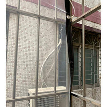 YJFENG Telone Impermeabile, Parabrezza in Plastica Trasparente, Pellicola in PVC da 0,12 Mm con Occhielli, Copertura Antipioggia per Piante Grasse, per Finestra del Balcone
