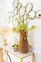 Kare Design - Specchio Bubbles Ottone, 93 x 138 cm