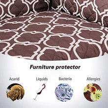 PETEMOO Copridivano 1/2/3 Posti Copripoltrona per Divano Fodera per Divano Copridivano Poltrona Copridivano Trapuntato Divano Protector, Idrorepellente Divano Slipcovers