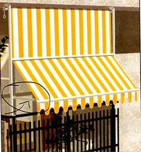 Braccetti tende da sole modello per balcone con guide antivento