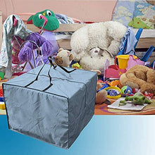 Cuasting - Set di 2 cuscini per sedili da esterni, impermeabile, per il trasporto, colore: grigio, 81 x 81 x 61 cm
