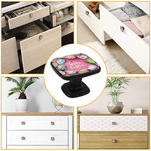 4 PCS Pomelli per Porta,Pomolo per Mobile,Pomelli per Mobili con Viti,Maniglia per Armadietto,Pomelli per Porta,Pomelli per Cassetti per Porta,Armadio,Cassetto e Credenza,buon uovo di fiore di Pasqua