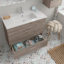 Salgar Almagro Set Mobile da Bagno, Truciolato, Rovere Eternity, Extra Grande