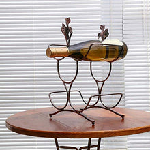 LHQ-HQ Wine Rack Ferro Battuto Wine Rack Bar Cafe Decorazione degli Accessori Inferiore;Alta Temperatura della Pittura Decorazioni