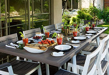 Salone-negozio-online Tavolo Harmony Estensibile Resina 160-240X100X74H ARREDO Esterno
