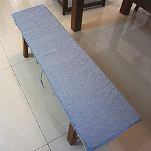 Cuscino per Panca Lunga Cuscino per Panca da Giardino per Esterni Cuscino Antiscivolo per Patio per Altalena, Divano, mobili, Sala da Pranzo, 2-4 posti (C, 30x150x3cm)
