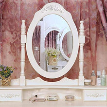 Krispich Modern Concise - Cassettiera con 4 cassetti, rotazione a 360°, colore: Bianco