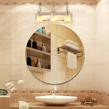 IG Specchio da Bagno Bagno/Rotondo Specchio da Bagno/Semplice Specchio per il Trucco/a Parete Appeso a Parete Specchio,70 Cm.