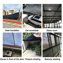 HDB Rete Ombreggiante, Resistente Ai Raggi UV, Antistrappo, Antivento, per Fiori E Piante da Giardino, Protezione Solare 80% E Protezione UV