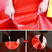 Tarps Panno ombreggiante - Parasole - Resistente telo impermeabile rosso resistente, spesso, resistente ai raggi UV, resistente alla corrosione, resistente allo strappo - Tarpaulin facile da trasporta
