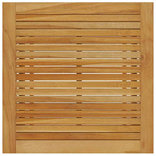 FAMIROSA Set da Pranzo da Giardino 3 pz in Legno Massello di Acacia