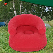 Gxju - Mobili da giardino e da esterno, per camera da letto, balcone, divano singolo e piccolo, colore: rosso gonfiabile