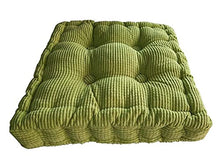 XHNXHN - Cuscino quadrato per sedia da pavimento, colore: Verde