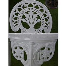 Prodotti Set bistrot Rotondo a 2 posti Tavoli e sedie in Alluminio pressofuso per Esterni, Cortile, Giardino, terrazza, tavoli e sedie da negoziazione in Metallo per Il Tempo Libero, per Balcone/Pra